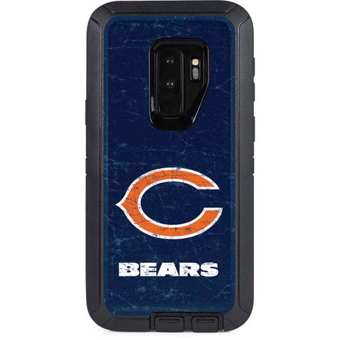 NFL Chicago Bears Distressed Otterbox Defender Galaxy Skin